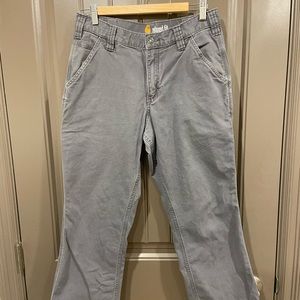 Carhartt Mens Rugged Flex Rigby Dungaree PantCarhartt Mens Rugged